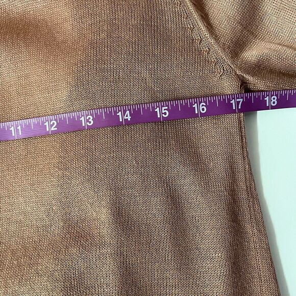 Forever 21 NWT Rose Pink Acrylic Waterfall Open-Front Cardigan Size M - Picture 5 of 11